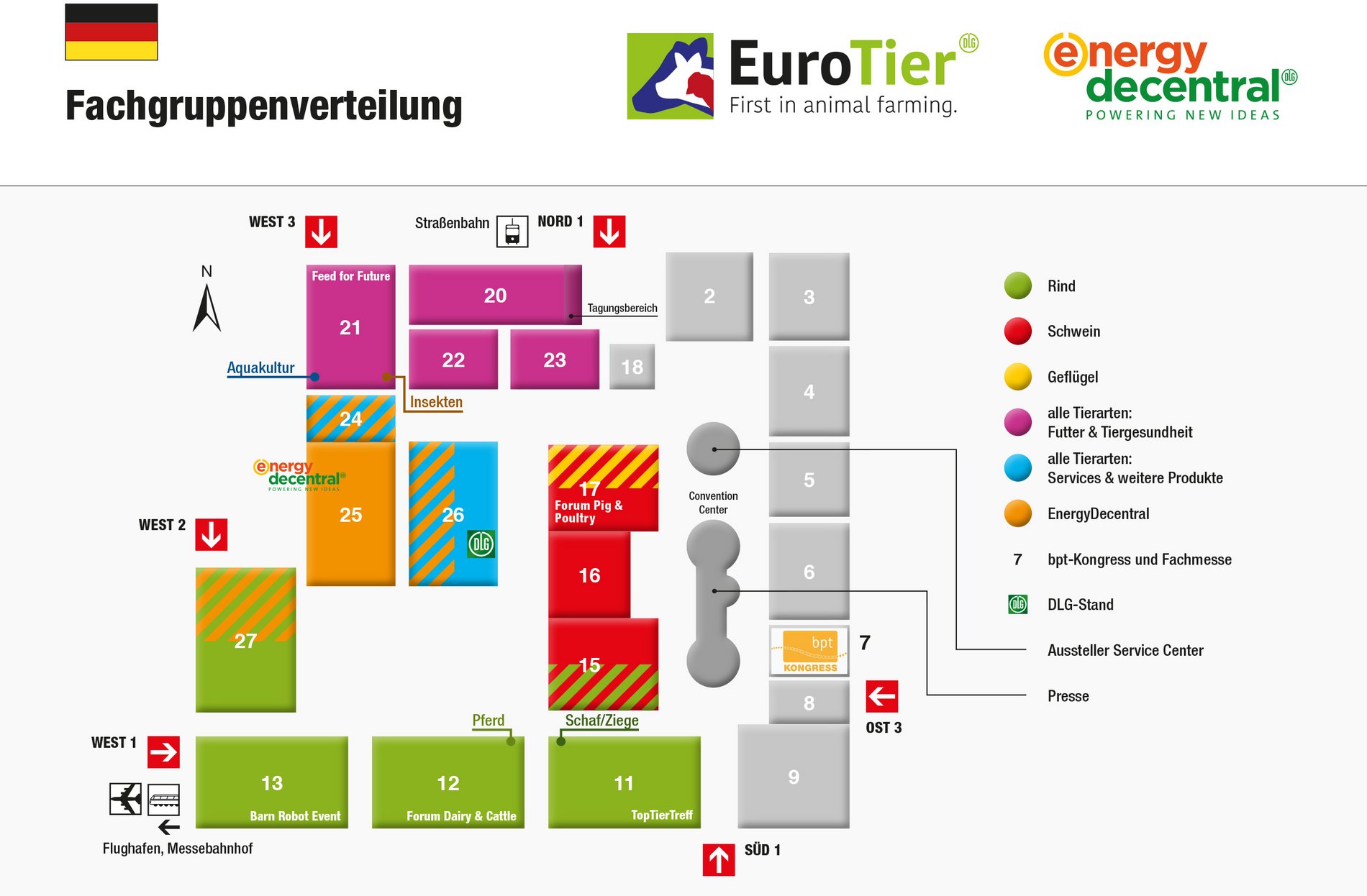 Alles auf einen Blick EuroTier 2025